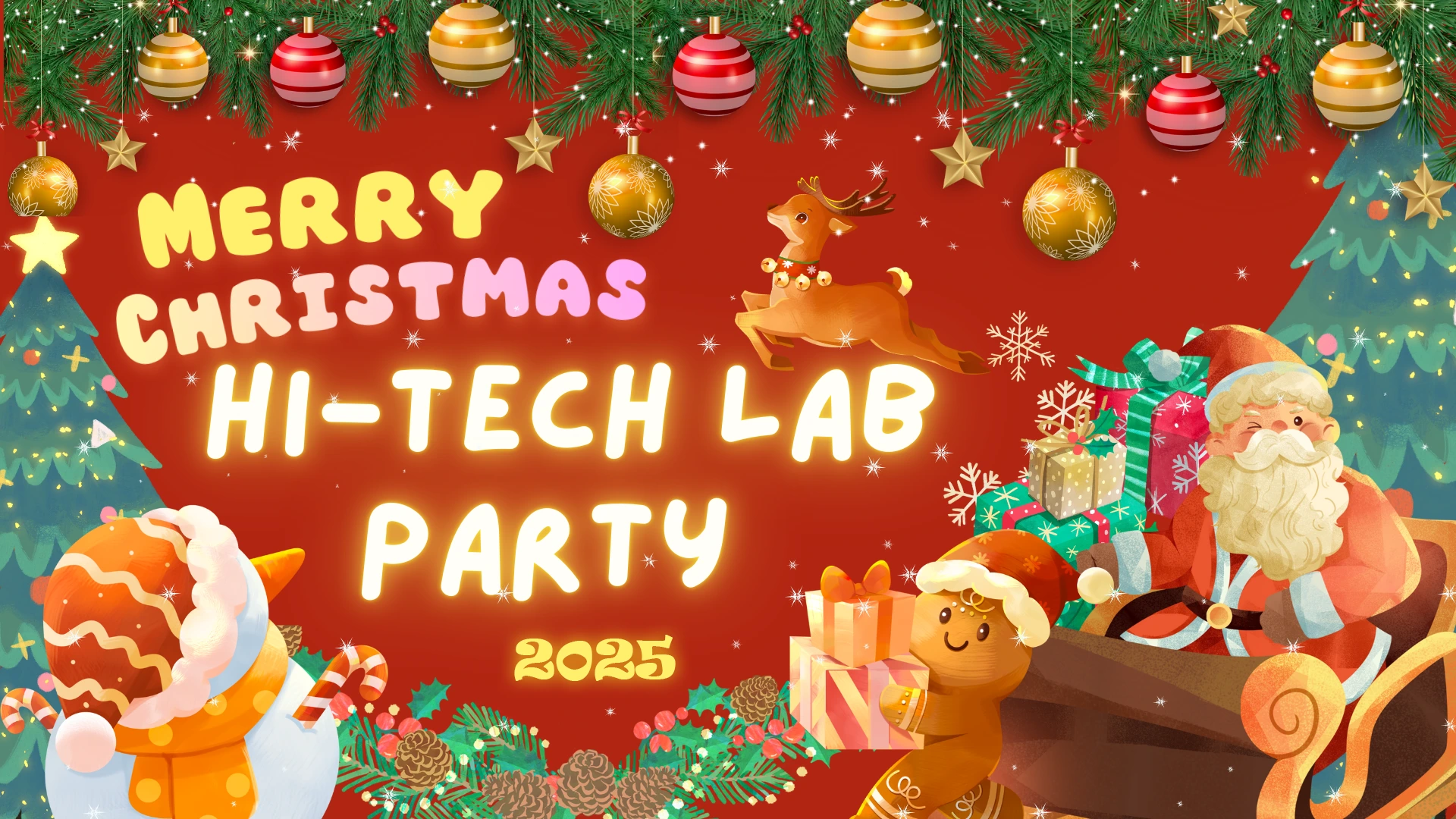 ไฮเทค แล็ป จัดงานเลี้ยงคืนคริสต์มาสและเฉลิมฉลองปีใหม่ ประจำปี 2569